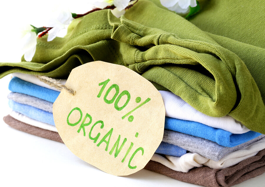 GOTS allows at least 70 percent organic fibers (cotton, linen, wool and, silk) and up to 10 percent synthetic fibers to be used.