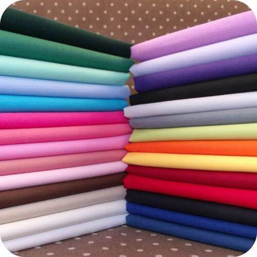 Cloth Sheet Twill Cloth Fabric for DIY Sewing Patchwork Plain Suede 100%  Cotton Fabric Printed Baby Solid Color Other Fabric